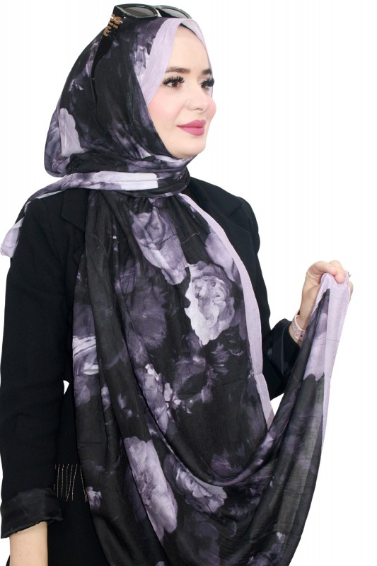 Laurel Bambu Crash Şal 5120-2