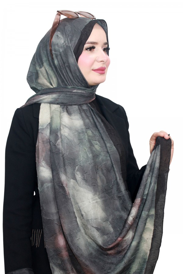 L'aurel Bambu Crash Şal 5132-8