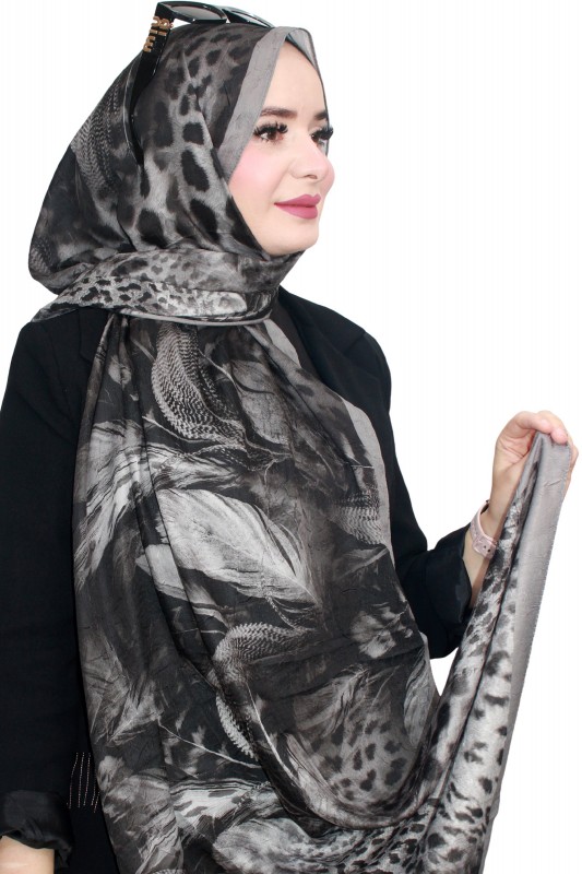 Laurel Bambu Crash Şal 5123-2