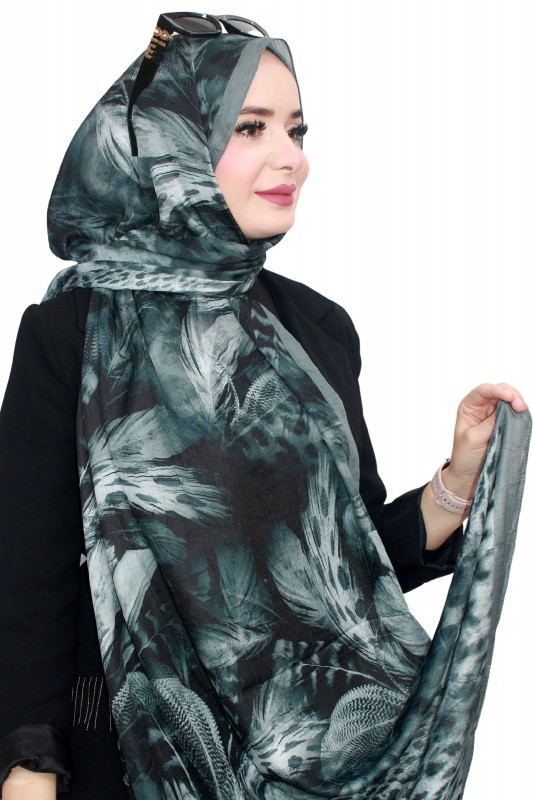 Laurel Bambu Crash Şal 5123-8