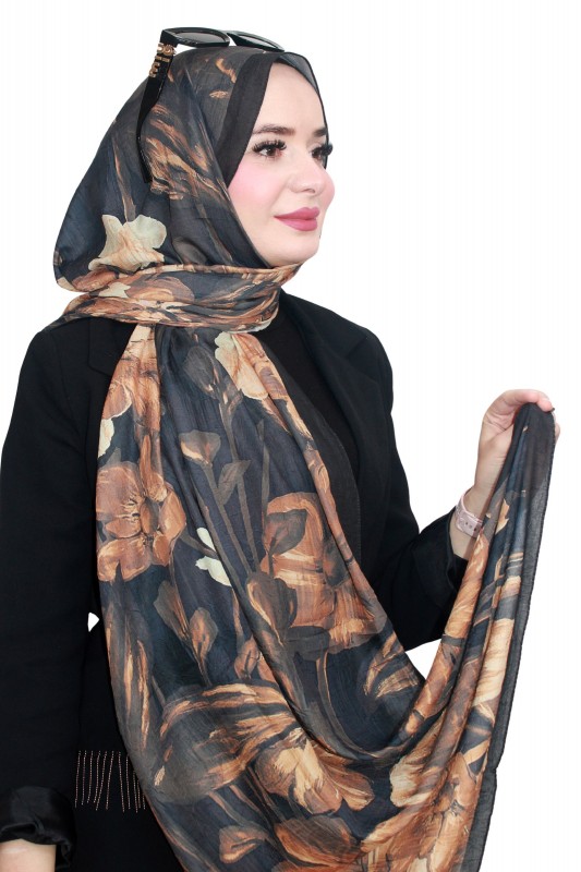 Laurel Bambu Crash Şal 5122-1