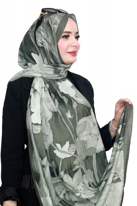 Laurel Bambu Crash Şal 5122-8