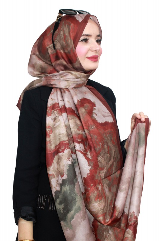 Locella Soft Koza Pamuk Şal 5102-4