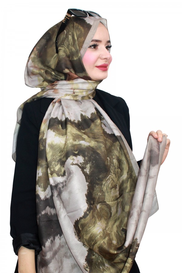 Locella Soft Koza Pamuk Şal 5102-5