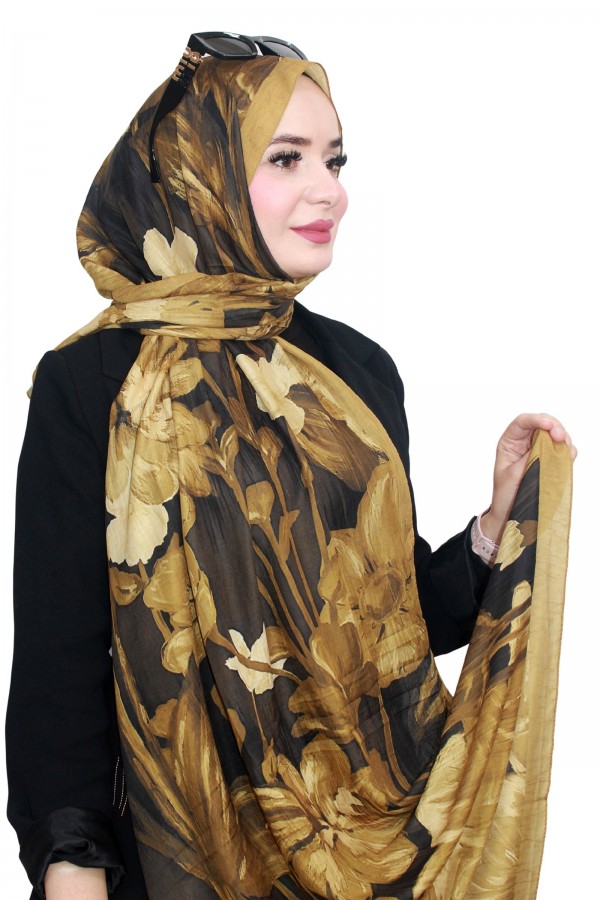 Laurel Bambu Crash Şal 5122-4