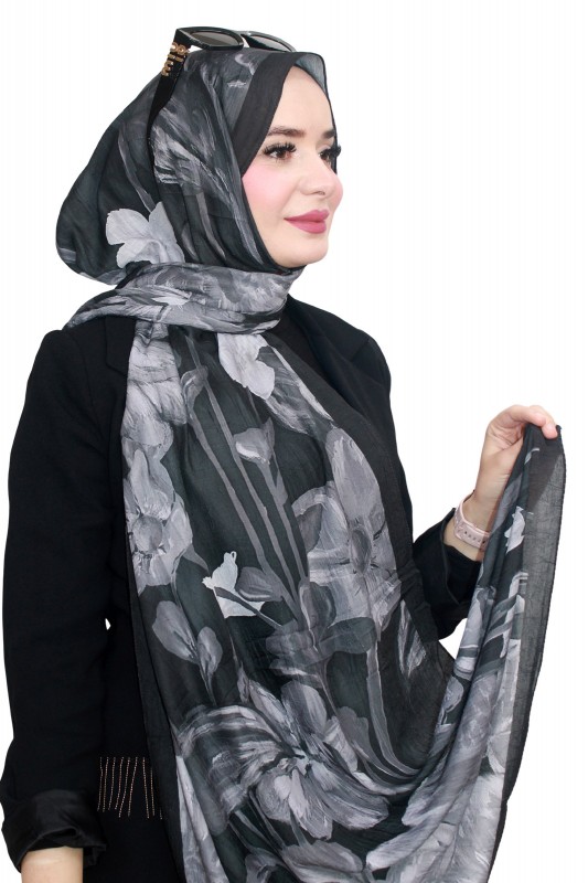 Laurel Bambu Crash Şal 5122-2