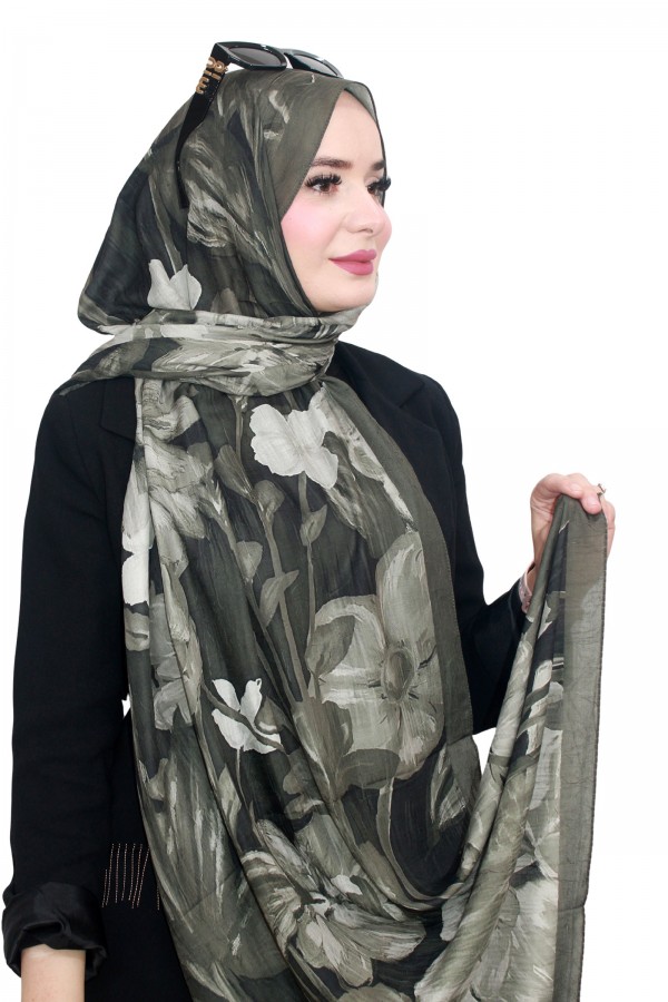 Laurel Bambu Crash Şal 5122-19