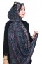 Desenli Bambu Crash Şal 5096-13