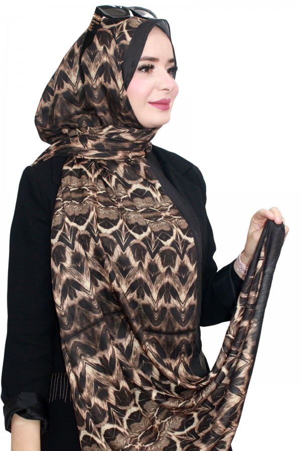 Laurel Bambu Crash Şal 5124-6