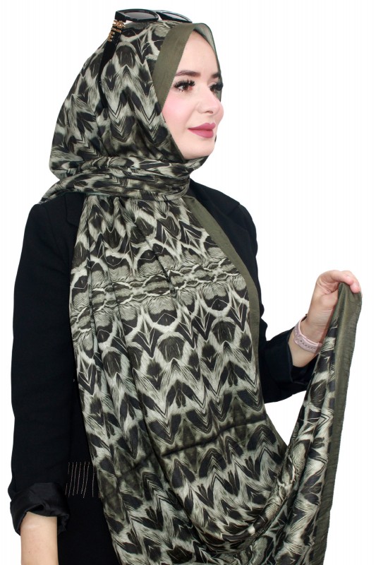 Laurel Bambu Crash Şal 5124-4