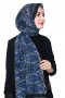 Desenli Bambu Crash Şal 5096-5