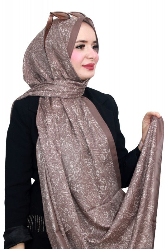 Şehri Şal Organik Pamuk Şal 5128-1