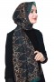 Desenli Bambu Crash Şal 5096-8