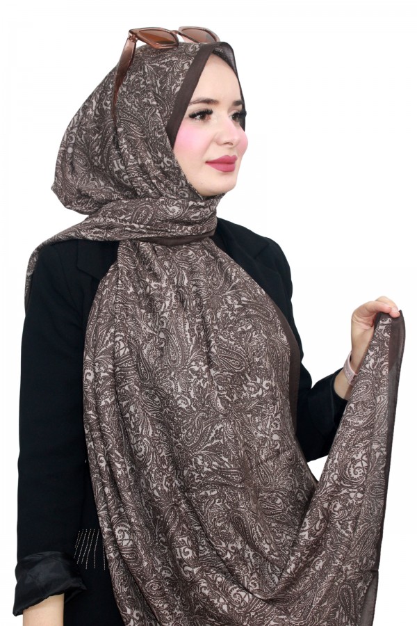 Şehri Şal Organik Pamuk Şal 5128-7