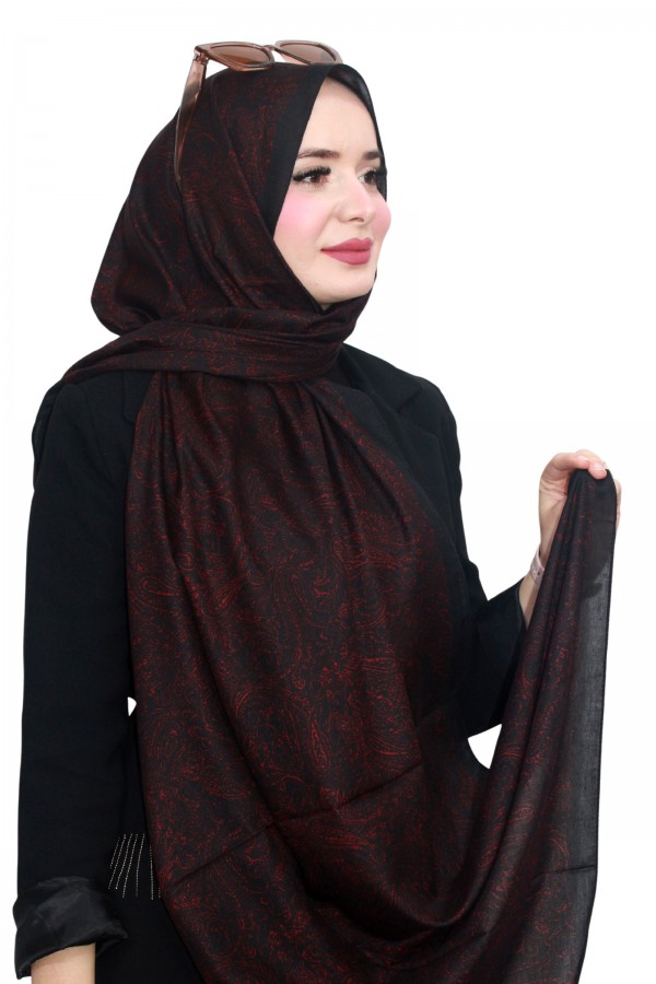 Şehri Şal Organik Pamuk Şal 5128-6