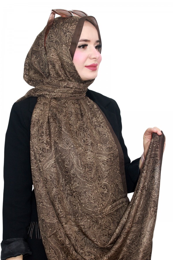 Şehri Şal Organik Pamuk Şal 5128-13