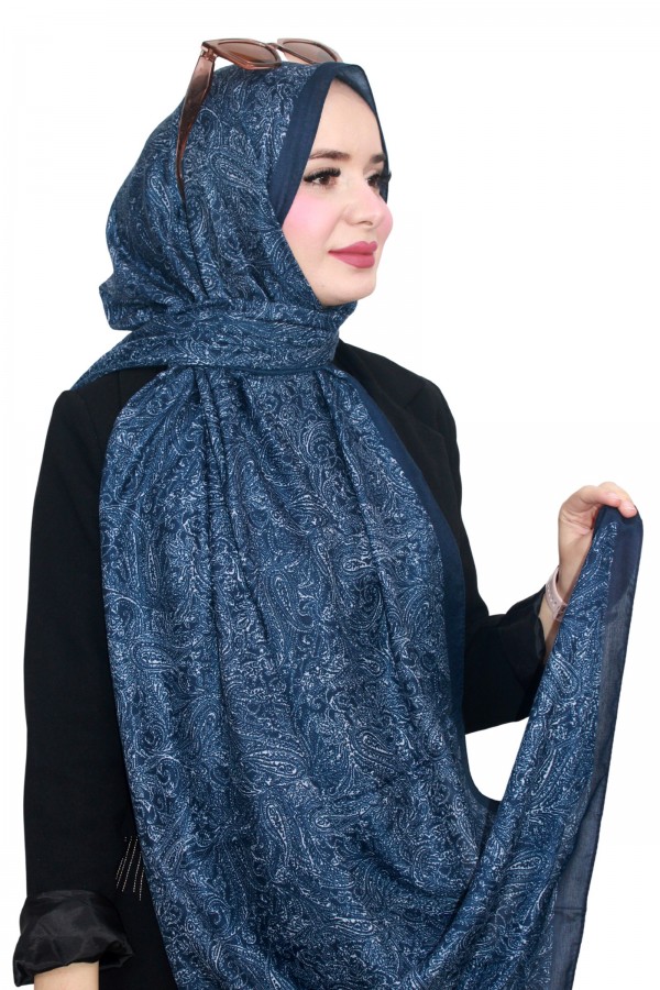 Şehri Şal Organik Pamuk Şal 5128-5