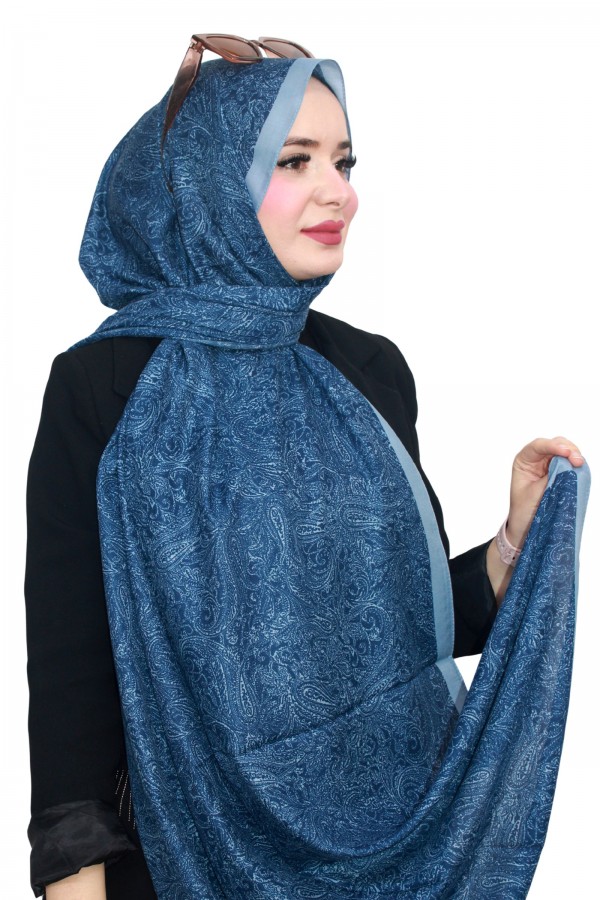 Şehri Şal Organik Pamuk Şal 5128-4