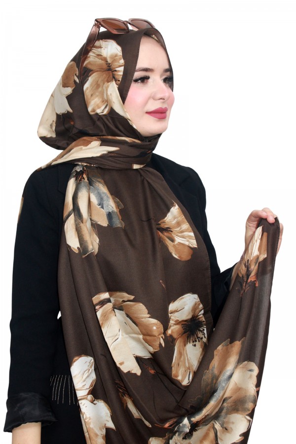 Şehri Şal Organik Pamuk Şal 5127-10