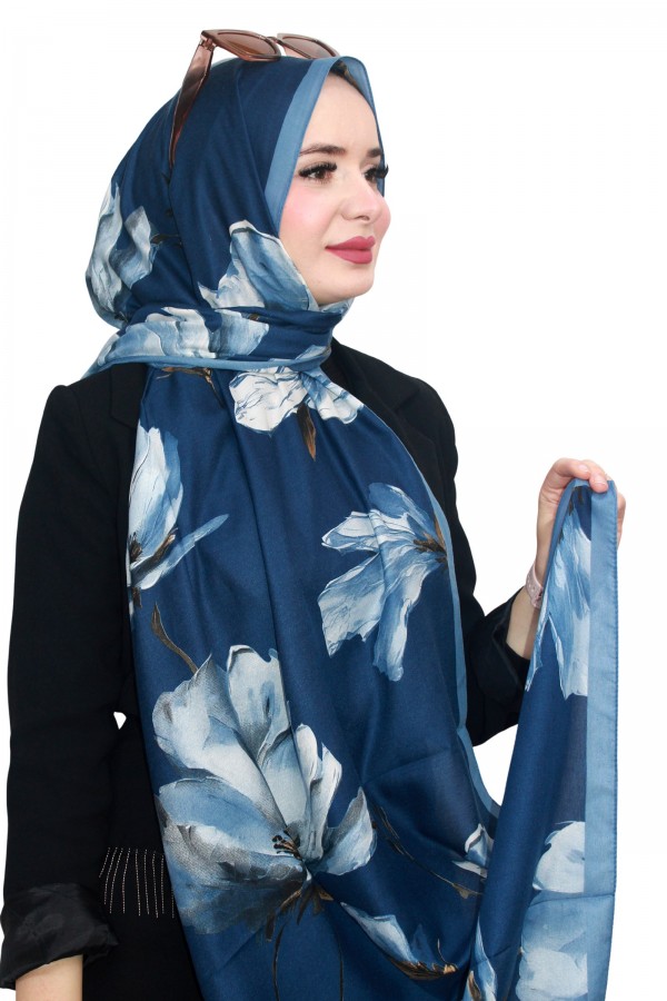 Şehri Şal Organik Pamuk Şal 5127-11