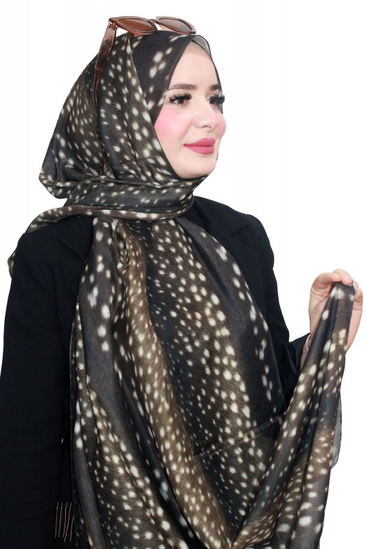 Locella Bambi Koza Şal 5134-3