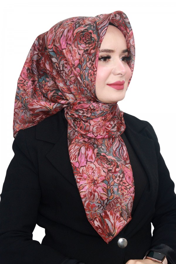 Zer Organik Pamuk Eşarp 4215-1