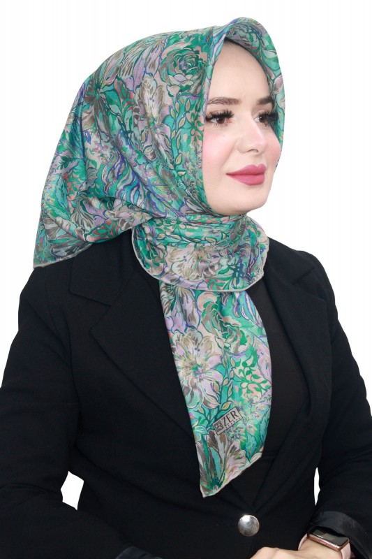 Zer Organik Pamuk Eşarp 4215-7