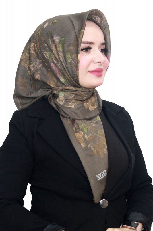 Zer Organik Pamuk Eşarp 4211-8