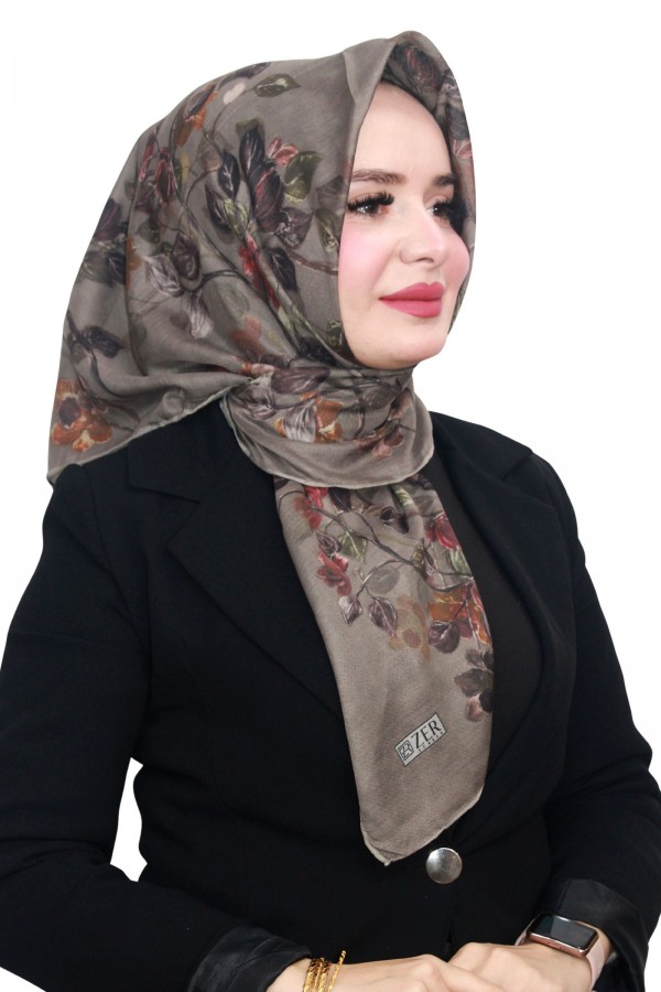 Zer Organik Pamuk Eşarp 4211-4