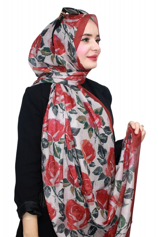 Locella Pamuk Vual Şal 5100-4