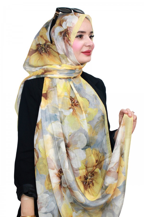 Locella Pamuk Vual Şal 5101-3