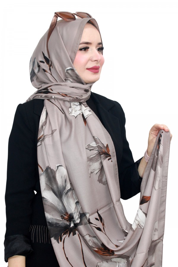 Şehri Şal Organik Pamuk Şal 5127-4