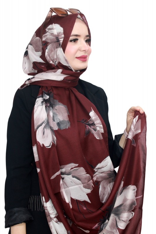 Şehri Şal Organik Pamuk Şal 5127-2