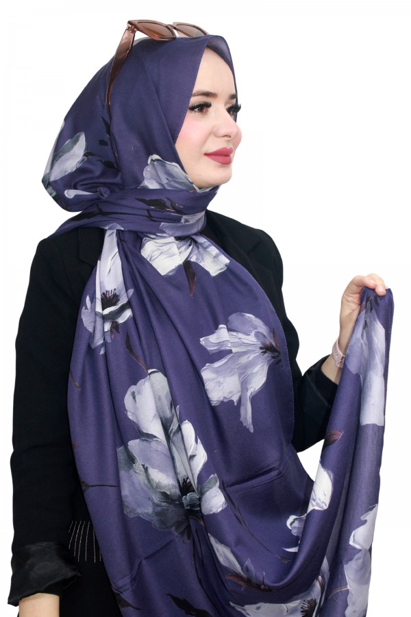 Şehri Şal Organik Pamuk Şal 5127-3