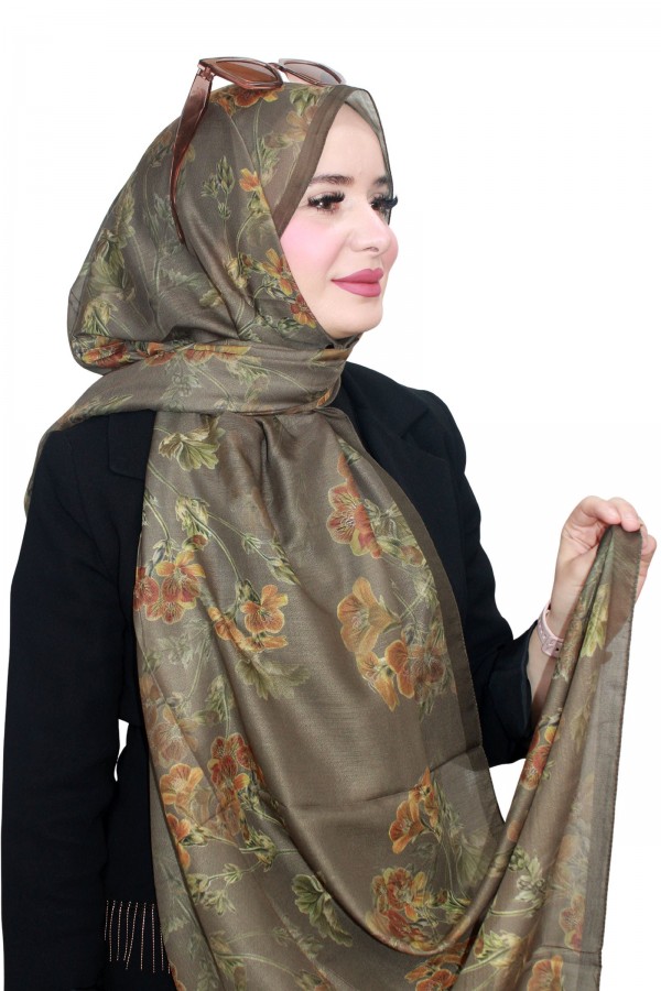 Zer Organik Pamuk Şal 5138-2