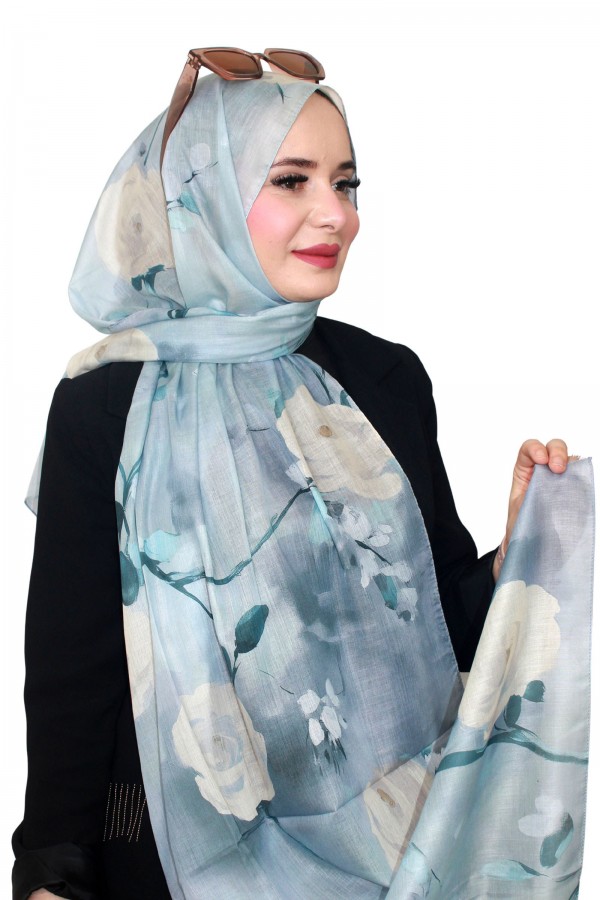 Locella Pamuk Vual Şal 5091-5