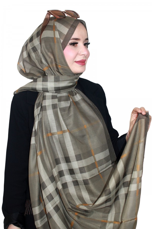 Zer Organik Pamuk Şal 5041-8