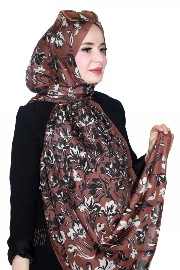 Zer Organik Pamuk Şal 5040-13