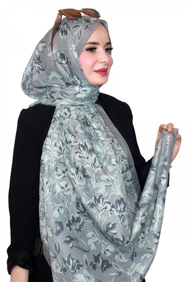 Zer Organik Pamuk Şal 5040-14