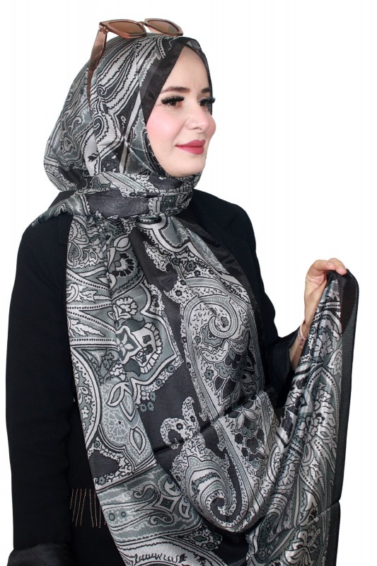 Hint İpek Işıltılı Hayal Şal 5077-1