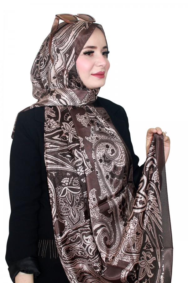 Hint İpek Işıltılı Hayal Şal 5077-10