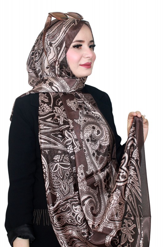 Hint İpek Işıltılı Hayal Şal 5077-10