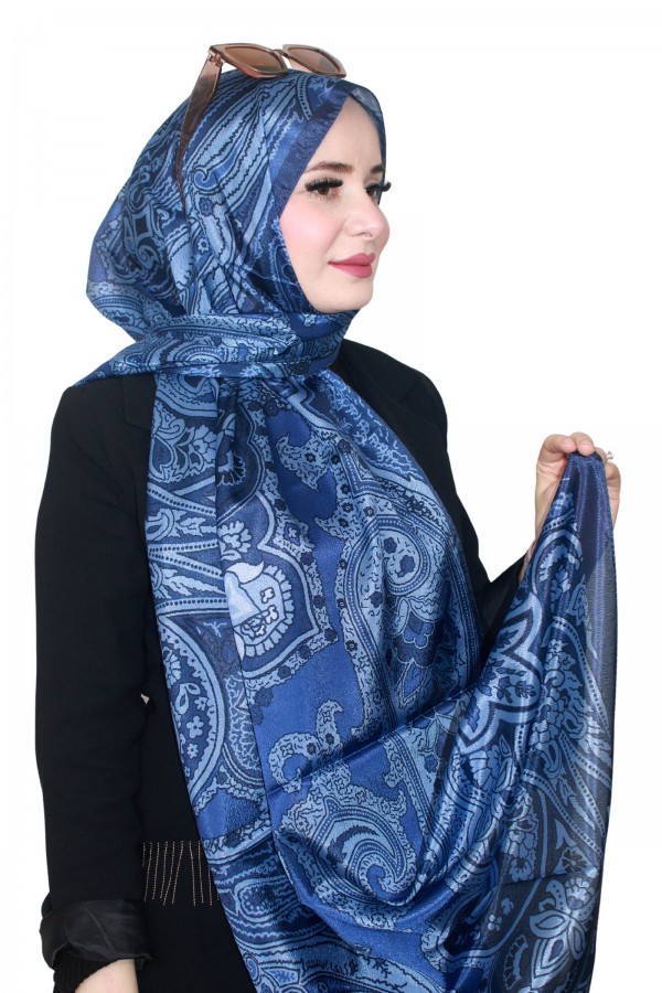 Hint İpek Işıltılı Hayal Şal 5077-12