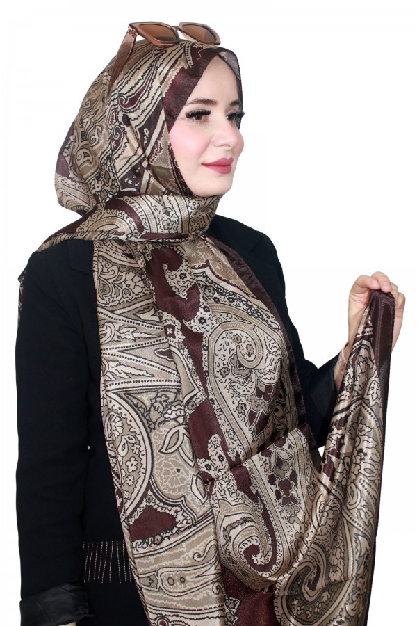 Hint İpek Işıltılı Hayal Şal 5077-14