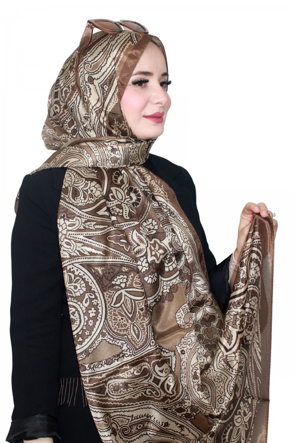 Hint İpek Işıltılı Hayal Şal 5077-16