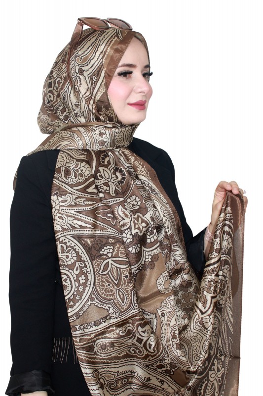 Hint İpek Işıltılı Hayal Şal 5077-16