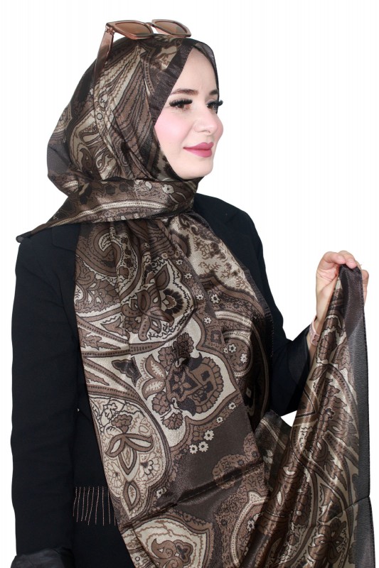 Hint İpek Işıltılı Hayal Şal 5077-3