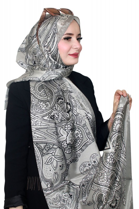 Hint İpek Işıltılı Hayal Şal 5077-17