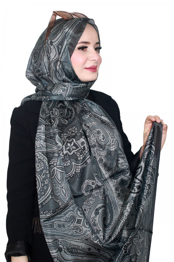 Hint İpek Işıltılı Hayal Şal 5077-9