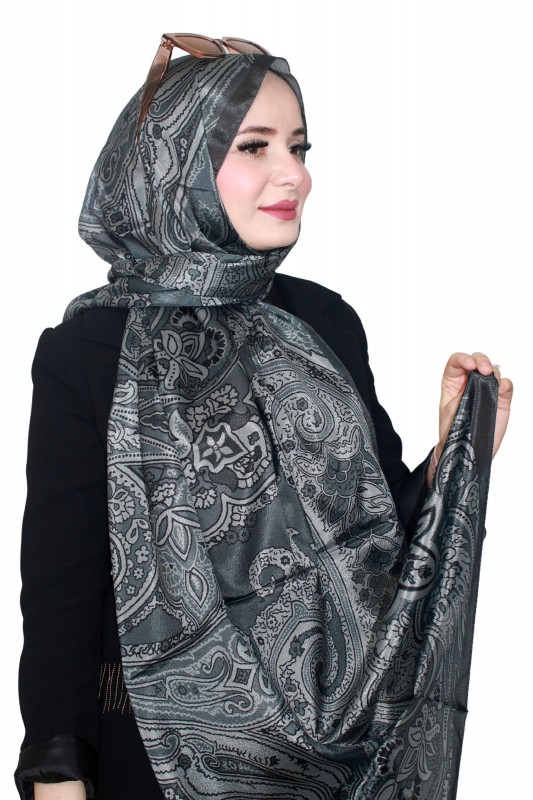 Hint İpek Işıltılı Hayal Şal 5077-9